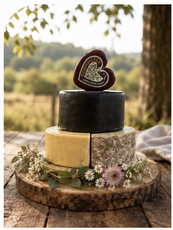 The Asfordby - Cheese Wedding / Celebration Cake